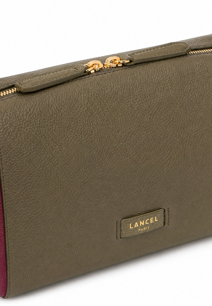 Lancel Louison Hobo kott Lukuga M Nahk Kaki Mitmevärviline