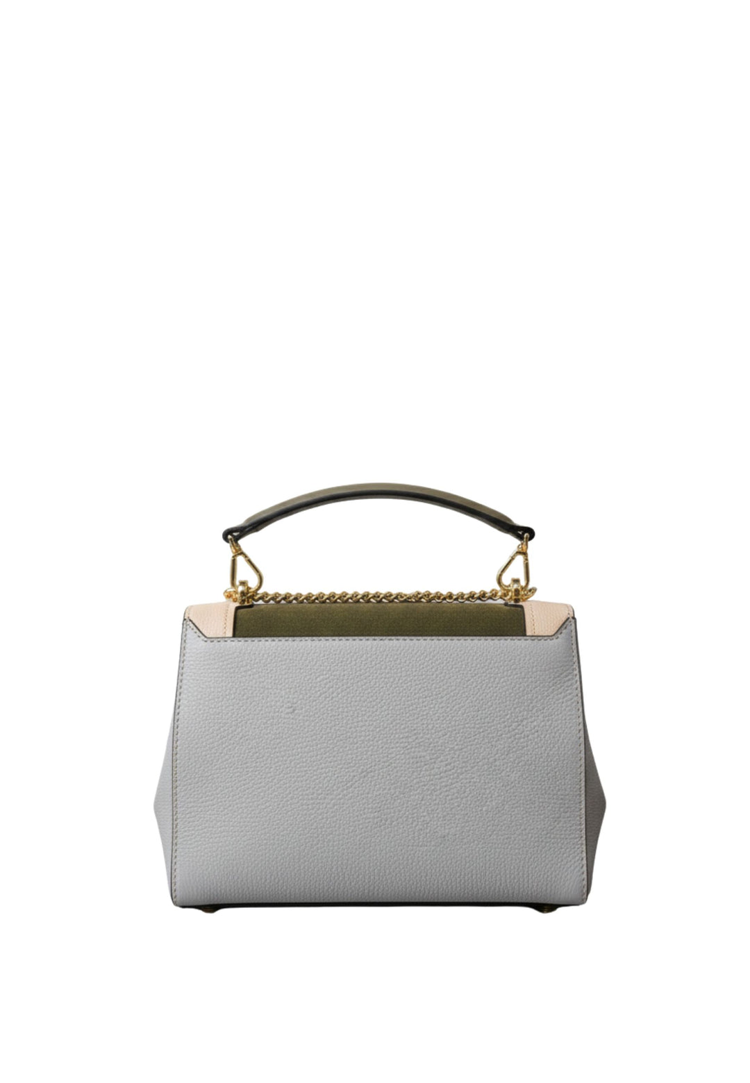 Lancel Torebka z klapką M Ninon Color Block Mco Ciemny khaki Kobieta
