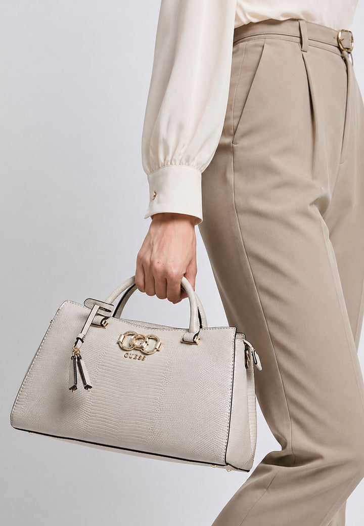 Guess Umhängentasche Anadela 3 Comp Satch Taupe KG962406