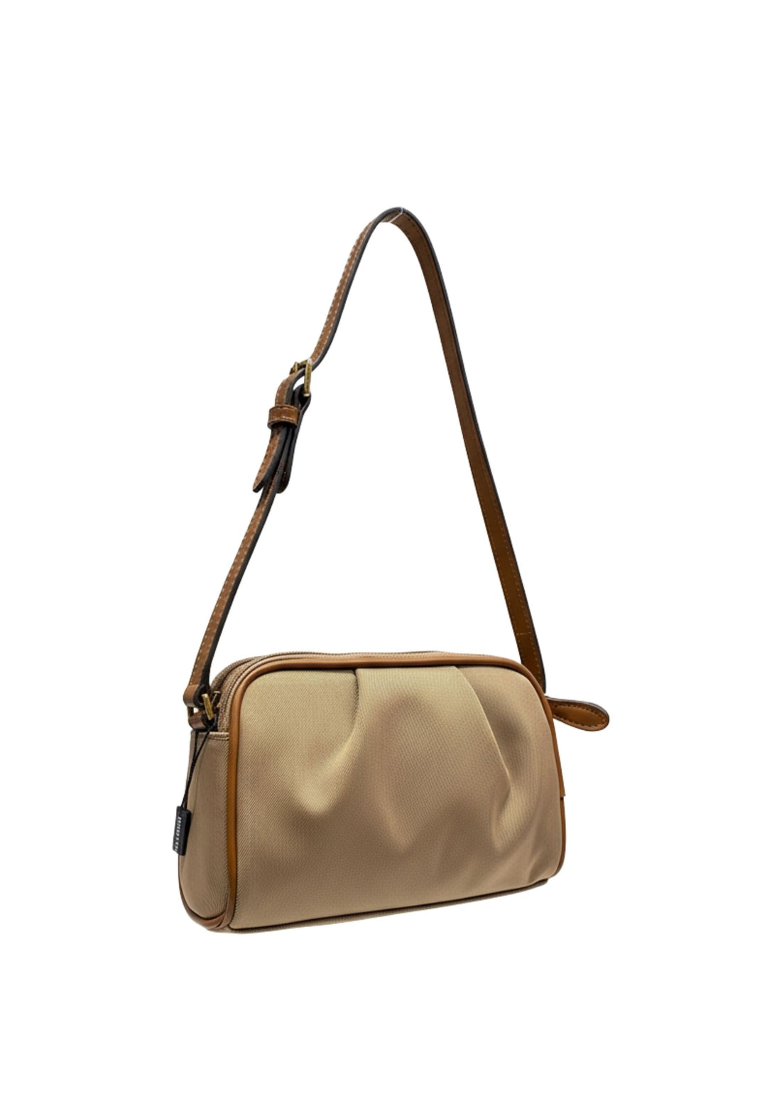 Ted Lapidus Mala de senhora Jaimie DU43510 Natural/Cognac