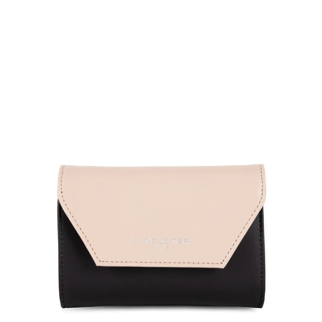 Lancaster Compagnon / Portefeuille Noir-Nude-Clair-Nude-Foncé Lucky Bag™