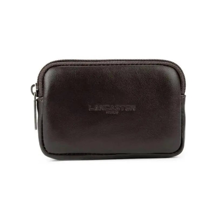 Lancaster Capital Brown Leather Coin Purse