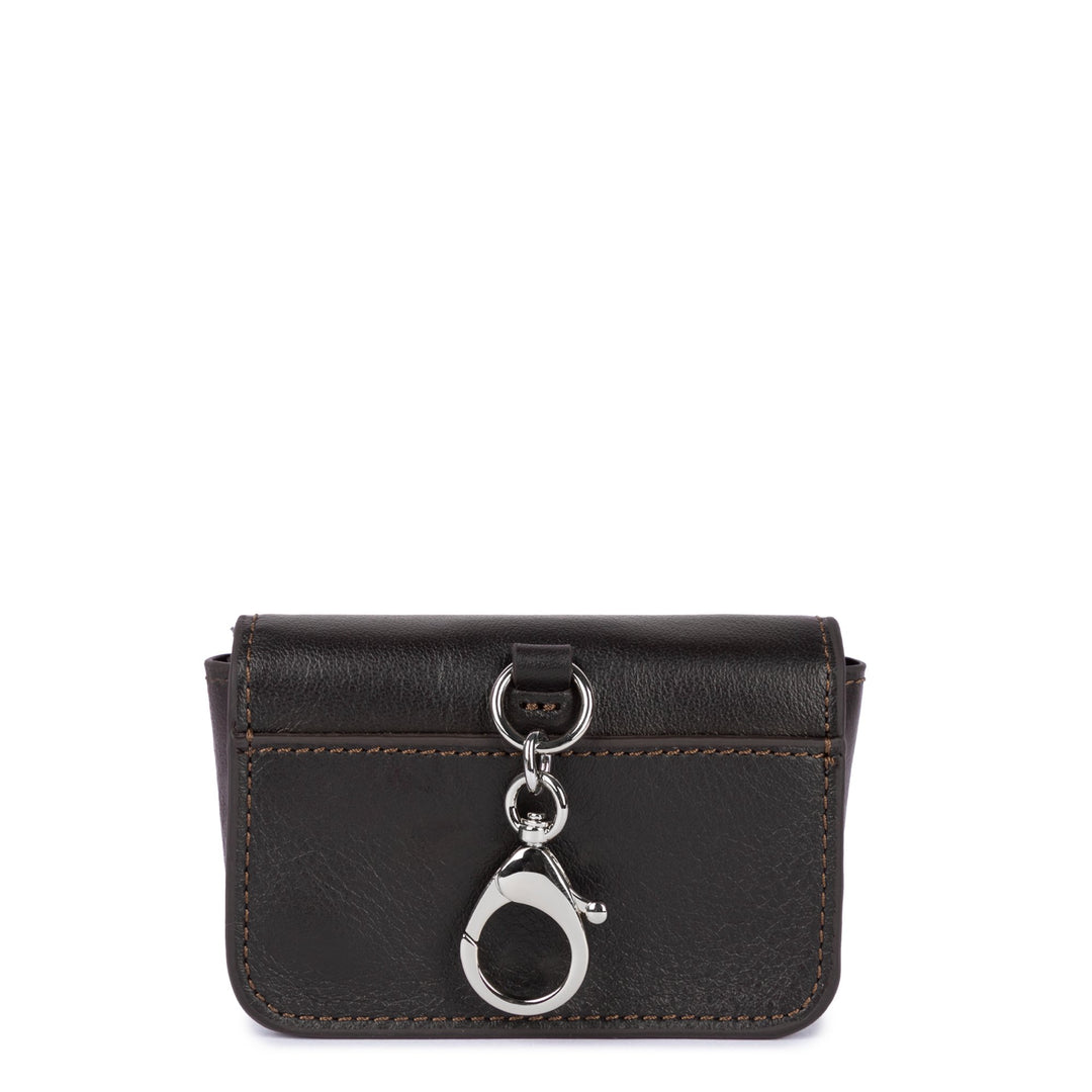 Lancaster Carteira Soft PM 176-001 Preto/Marrom