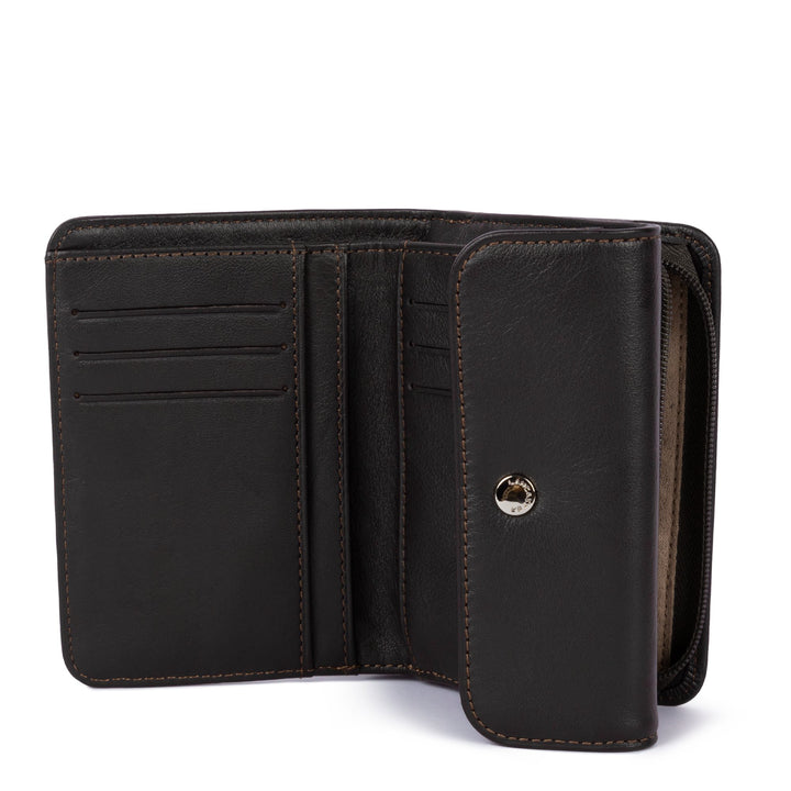 Lancaster Wallet Soft PM Black/Brown