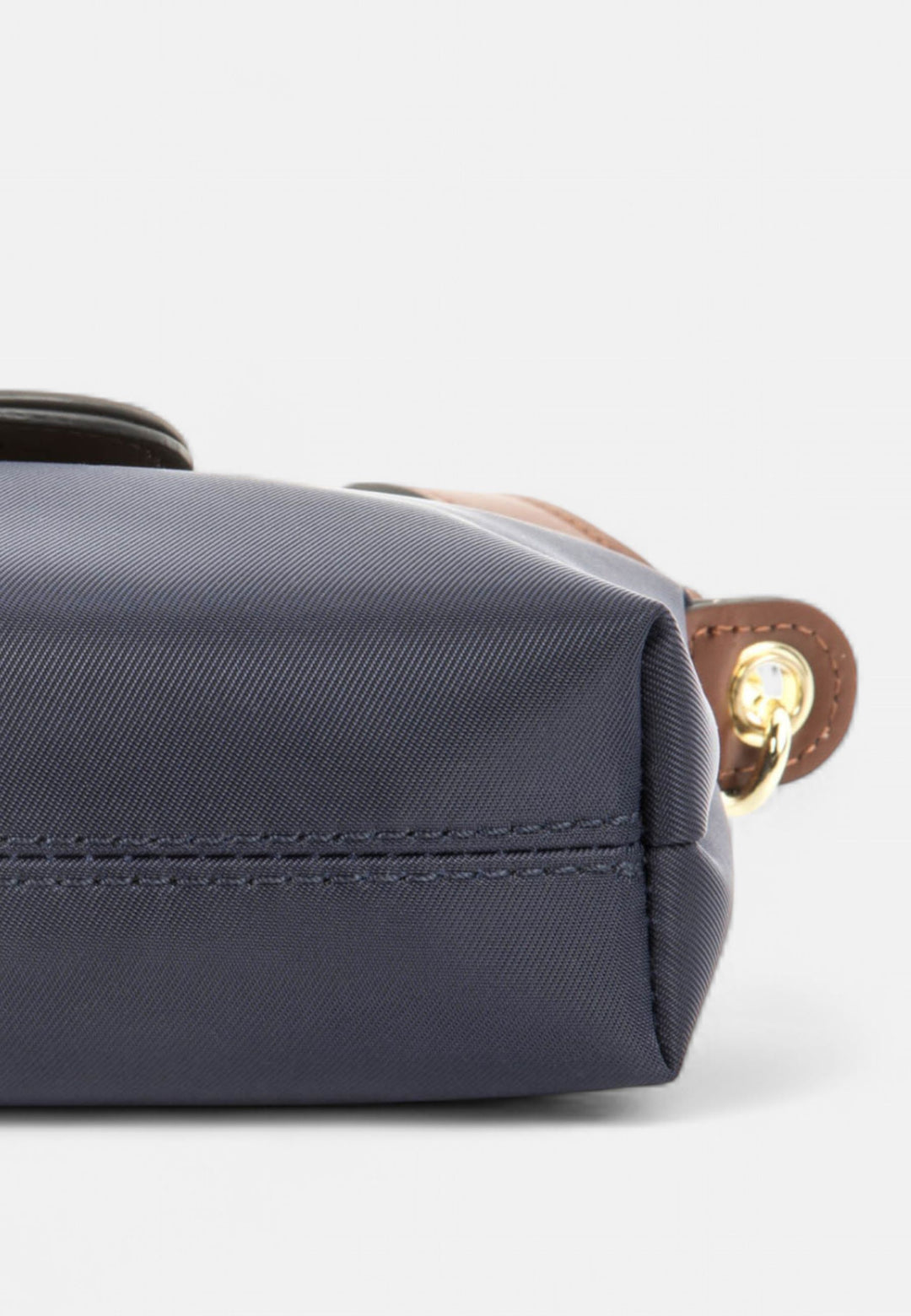 Ted Lapidus Piccolo borsa a mano Jaimie Marine / Cognac