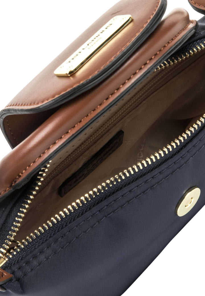 Ted Lapidus Piccolo borsa a mano Jaimie Marine / Cognac