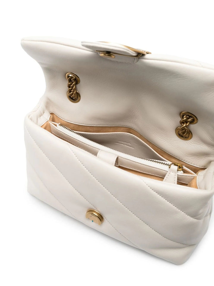 Pinko Sac Rabat Love Puff Mini Cl Sheep Nappa Blanc