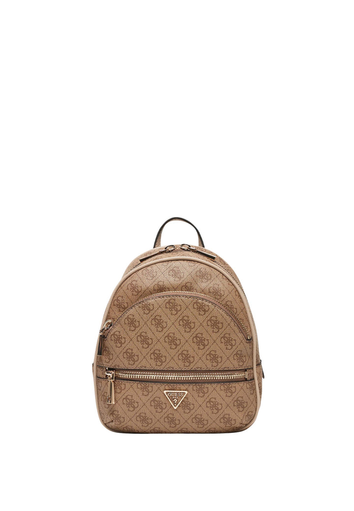 Guess Backpack Latte Logo Manhattan