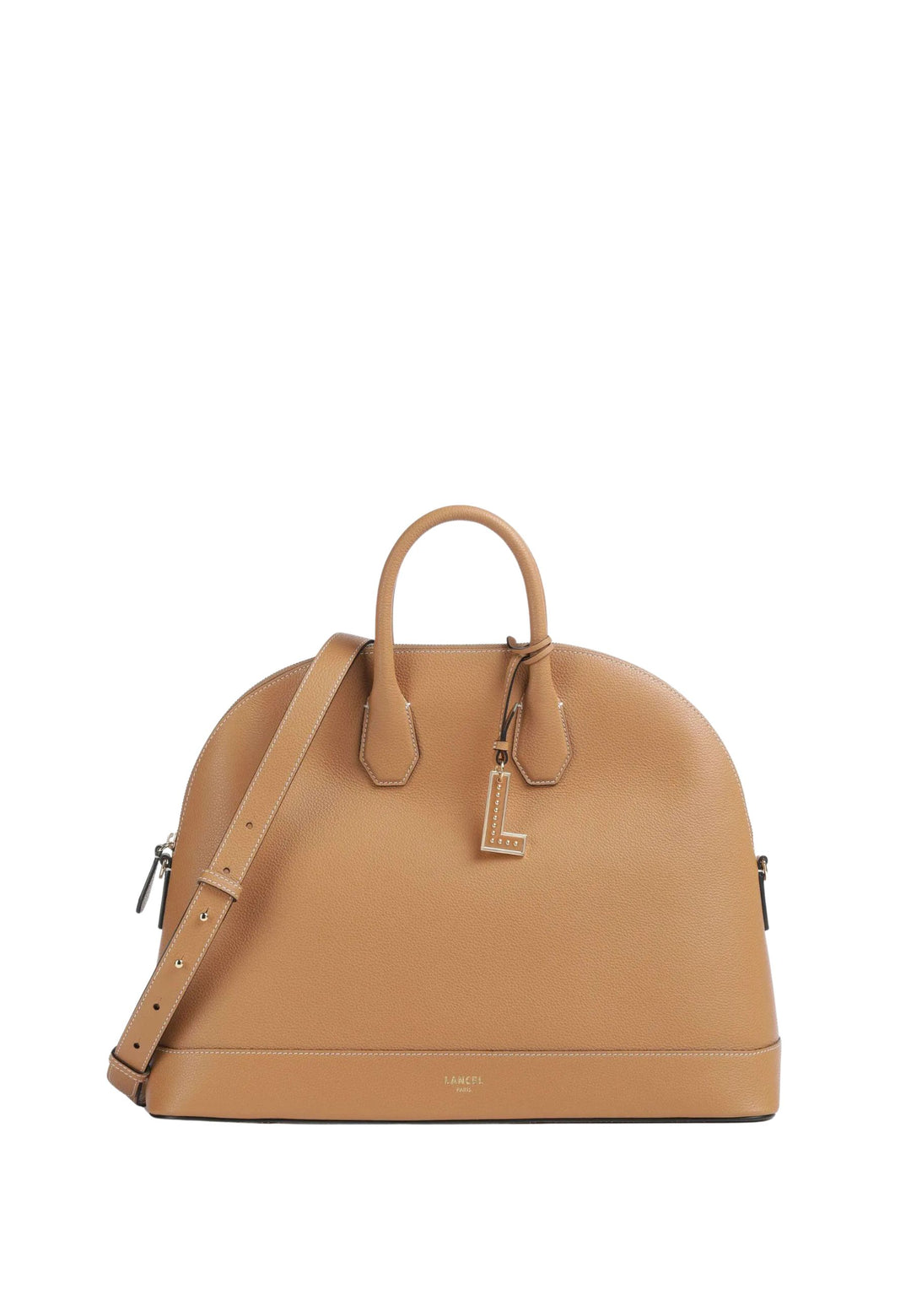 Torebka z uchwytem Bugatti L Lancel Belleville Camel