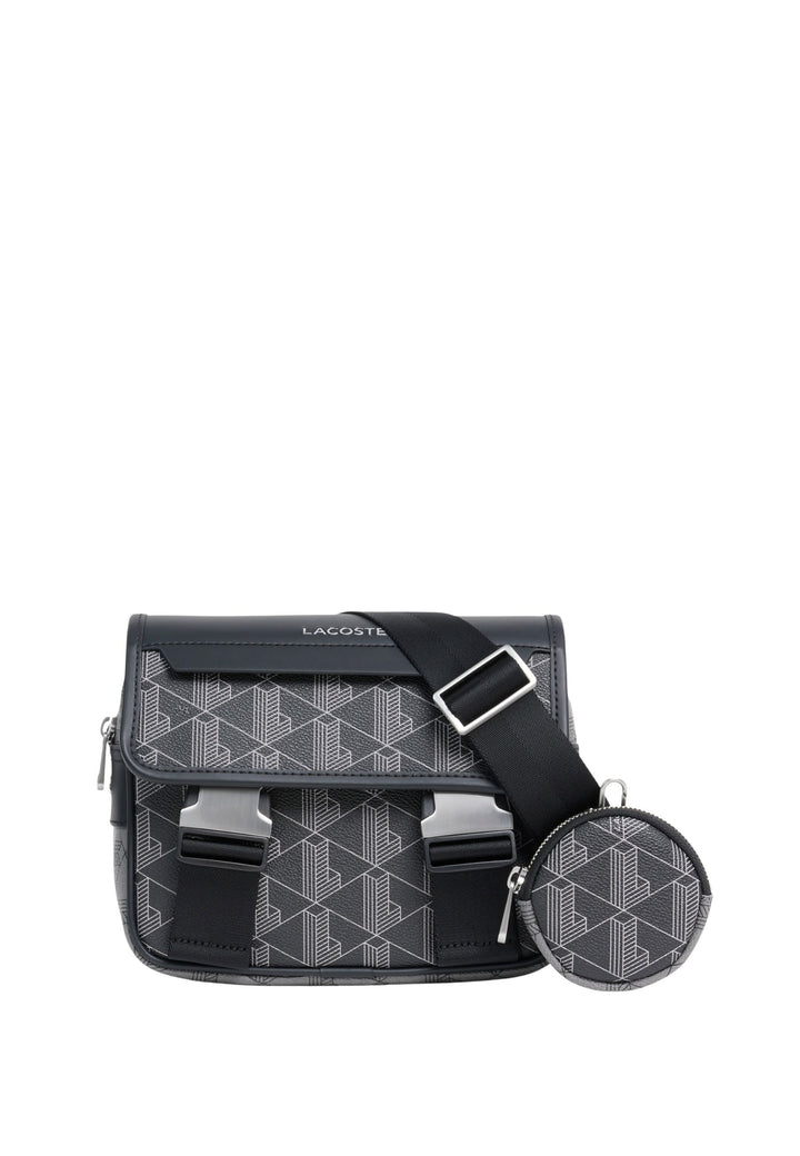 Lacoste Sacoche The Blend Mono Noir Gris