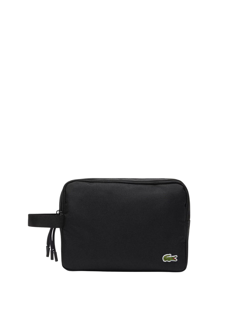 Lacoste Kulturbeutel Neocroc für Herren Schwarz