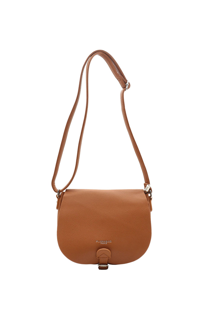 Sac porté croisé à rabat F7535 Flora & Co Camel
