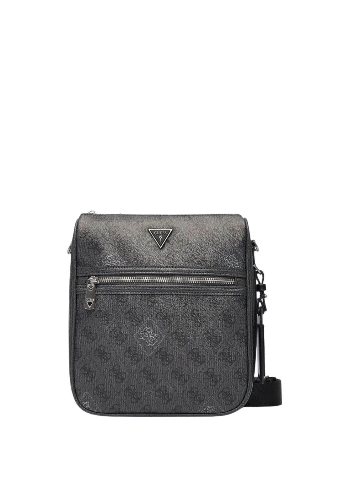 Guess Borsello a tracolla Milano con logo 4G Black/White