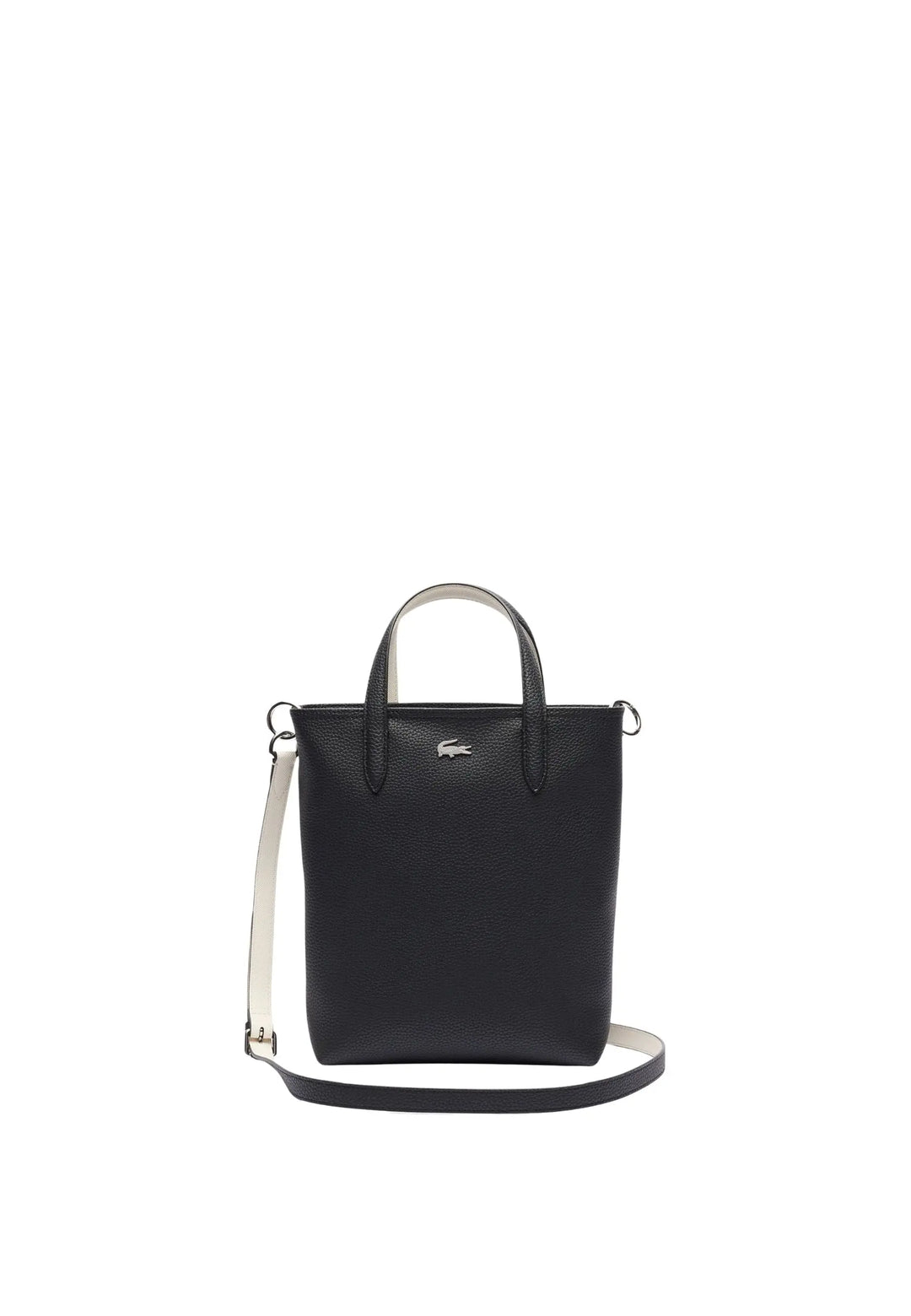 Lacoste Cabas / Shopping Noir-Farine-M66 Lucky Bag™