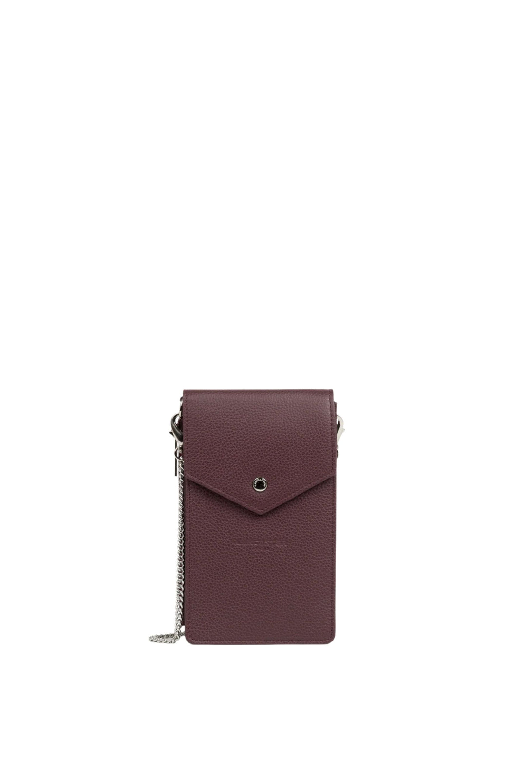Lancaster Smartphone pouch with Flap and Snap Button Foulonné PM Bordeaux