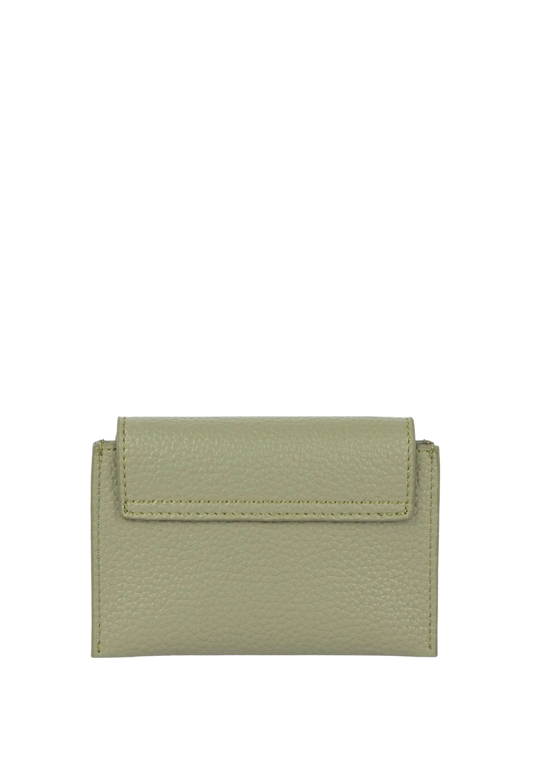 Lancaster Zippered Card Holder Maya Double KBA Olive