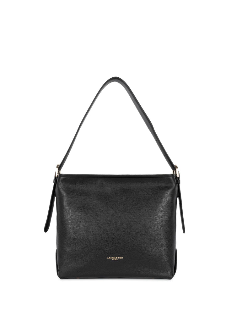 Lancaster Borsa a secchiello con zip Dune Nero