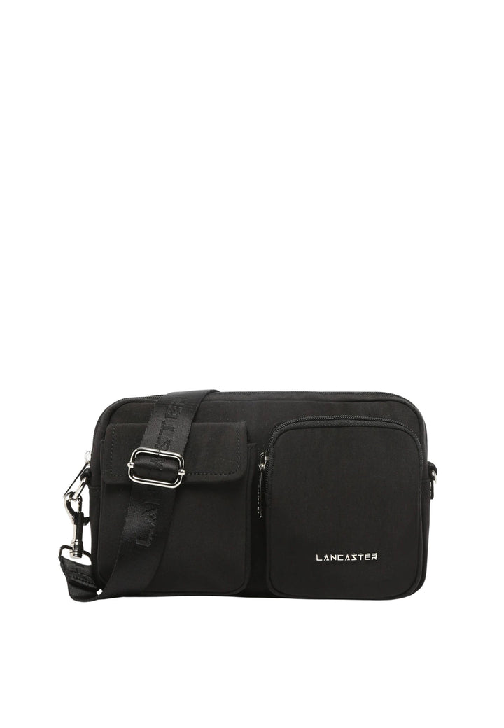 Lancaster Borsa a tracolla con zip Basic Pocket Nero