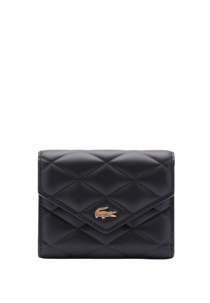 Lacoste Portefeuille Crocodelle Noir