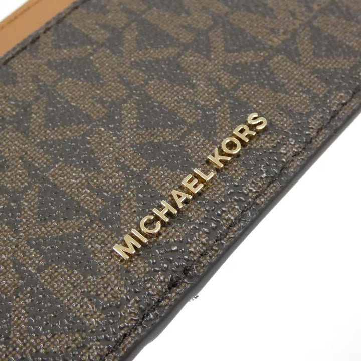 Michael Kors Geldbörse Jet Set Braun