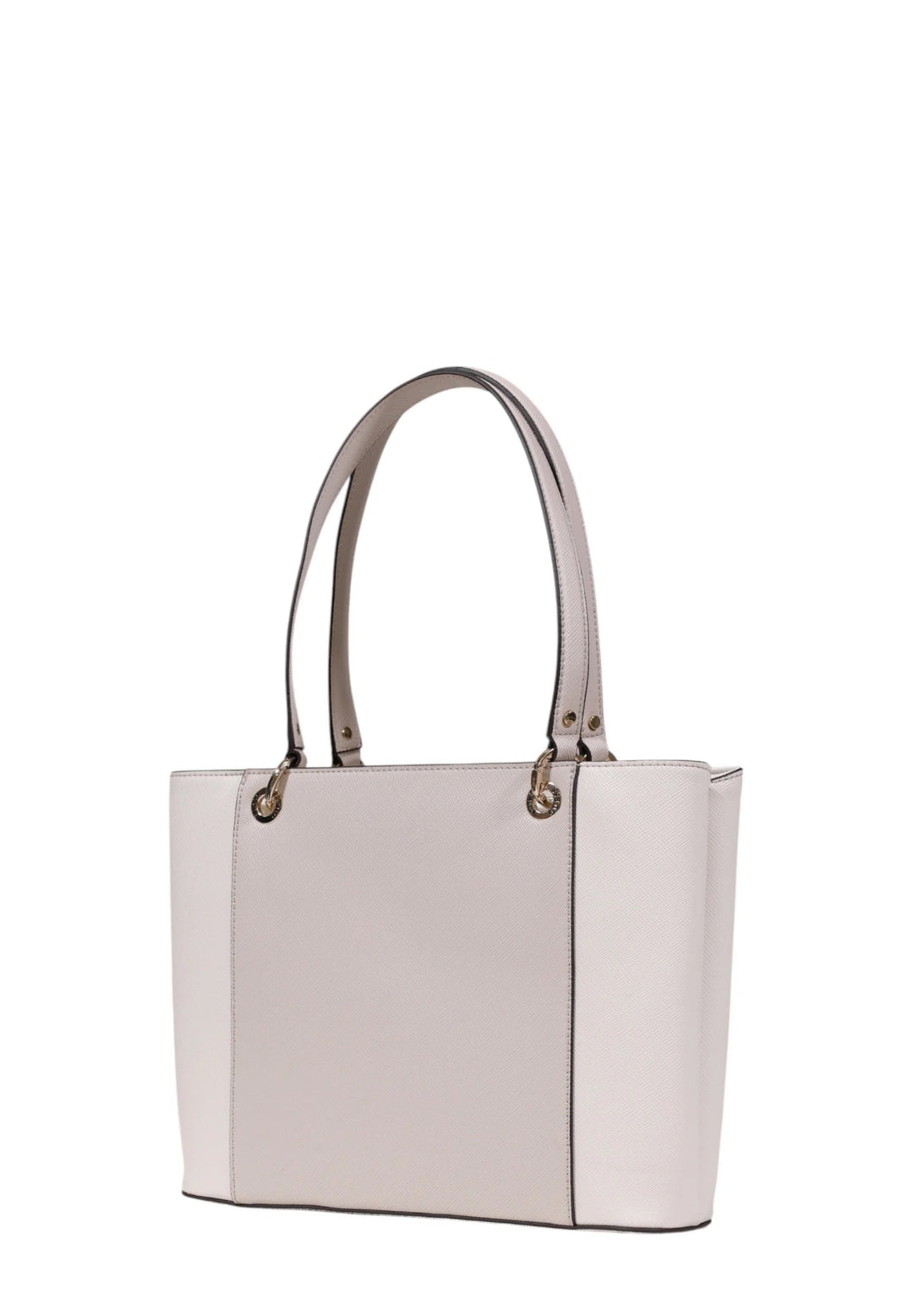 Guess Borsa a tracolla Bramina Small Satche Off White/Taupe