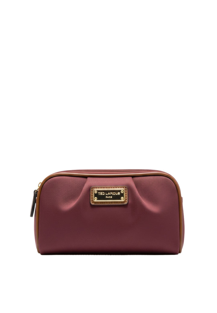 Ted Lapidus Sac à main Femme Jaimie Carmin/Cognac