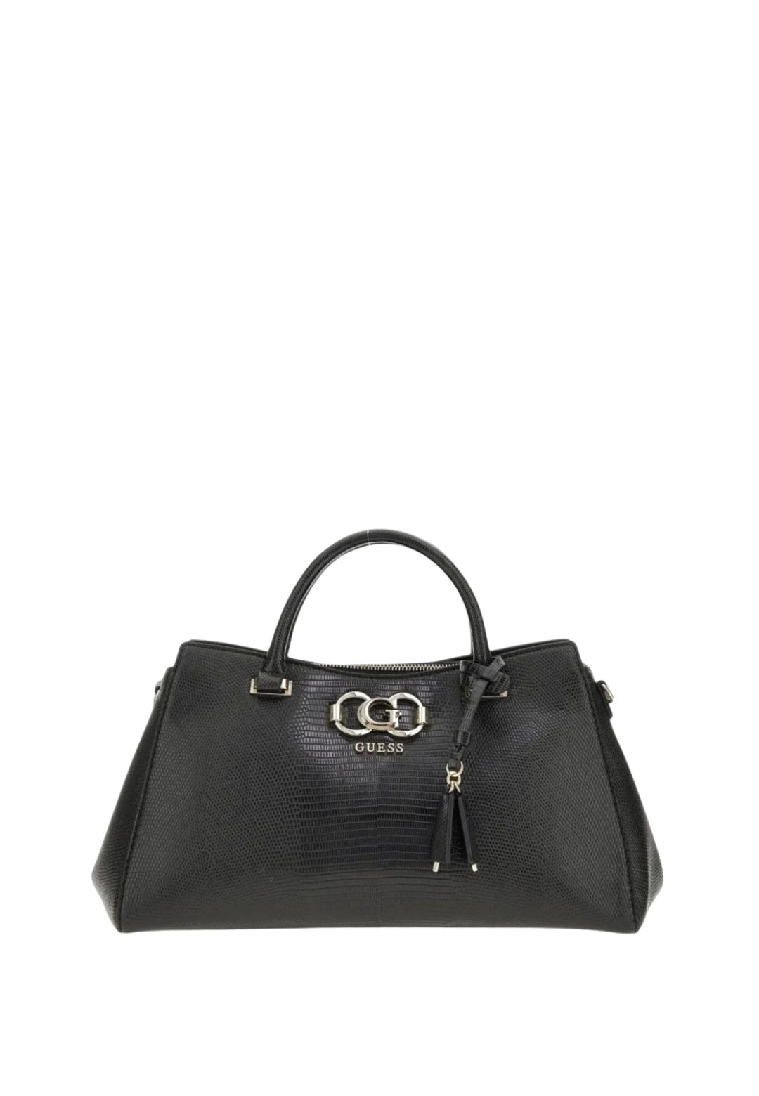 Guess Torba na ramię Anadela 3 Comp Satch Black