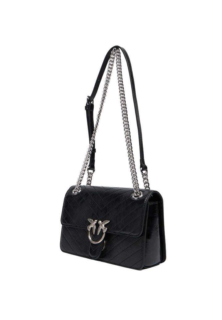 Pinko Kabelka Love One Light Mini Vitello Wr Černá A2JCZ99E