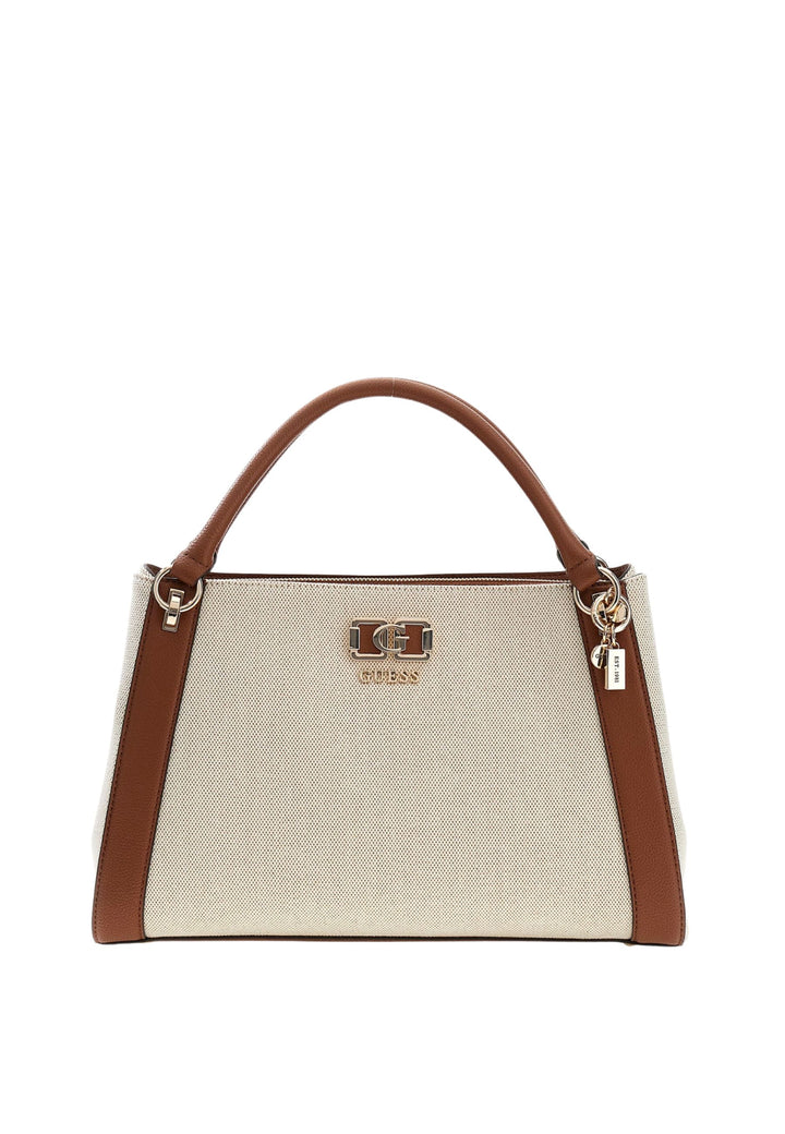 Guess Torba na ramię Karnilla Girlfriend Natural/Cognac