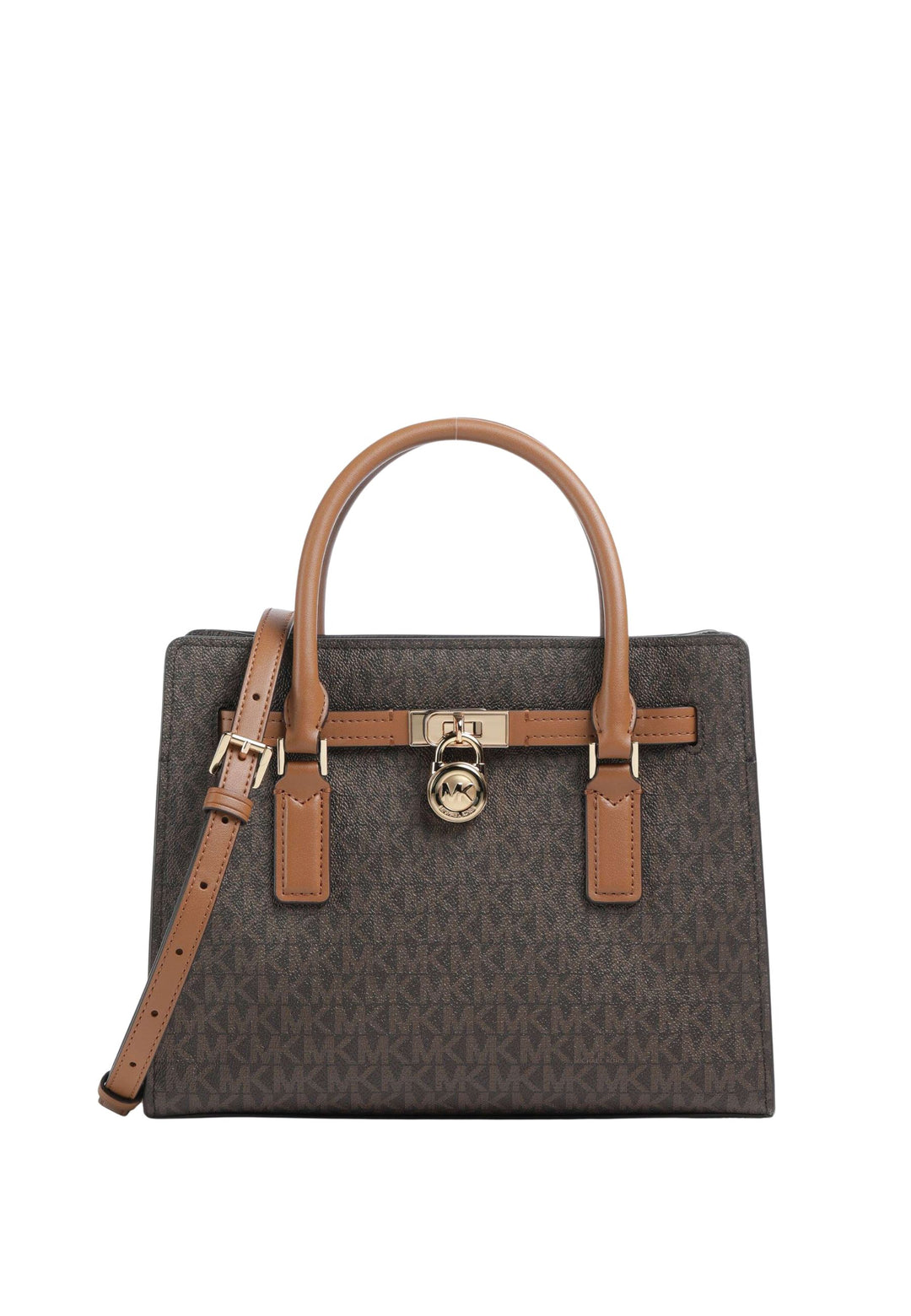 Michael Kors Hamilton handväska brun