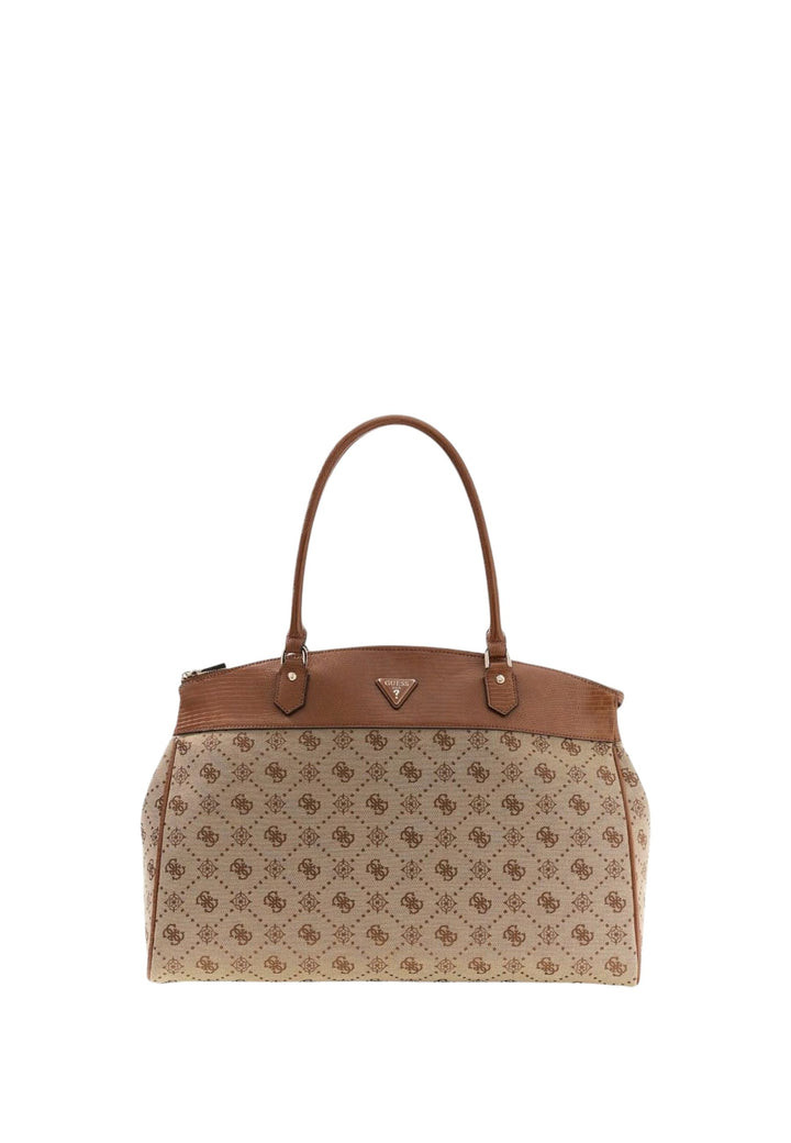 Guess Umhängetasche Melinda Logo Deluxe Latte Logo