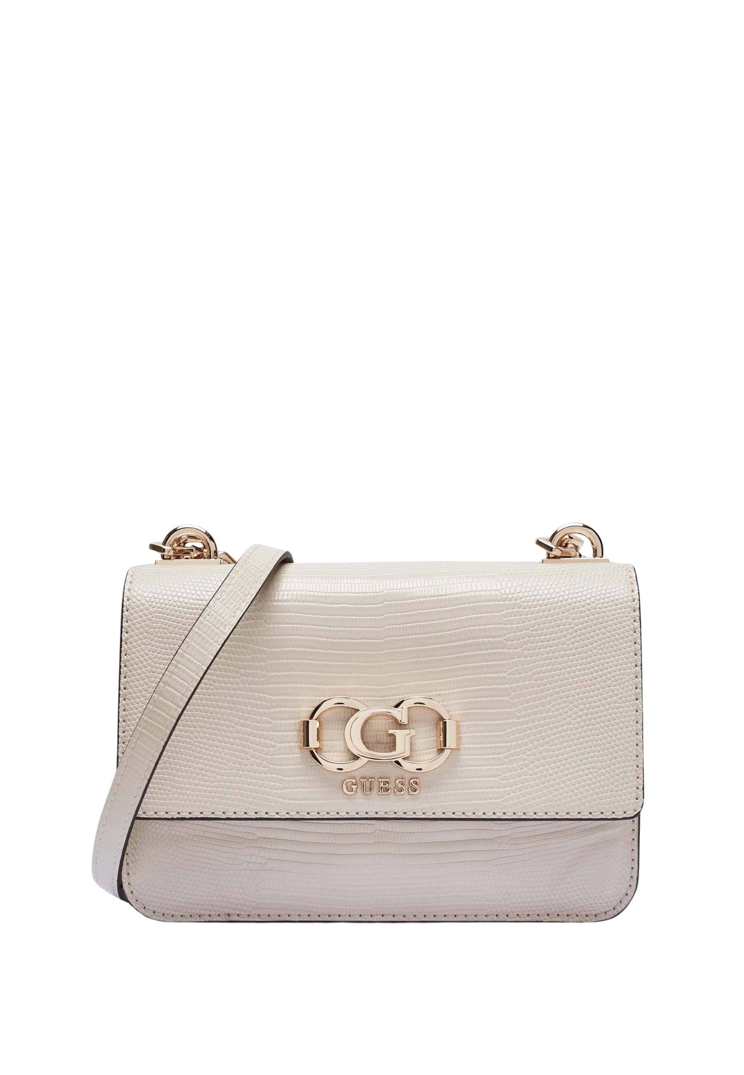 Guess Borsa a tracolla Anadela 3 Comp Satch Taupe