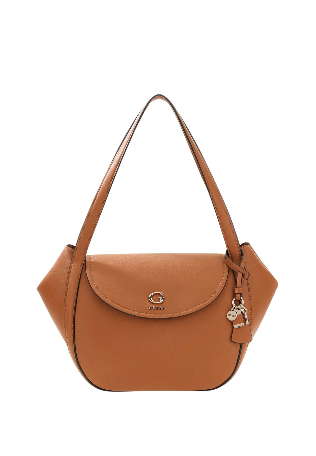 Guess Taske med klap Coleen Karamel