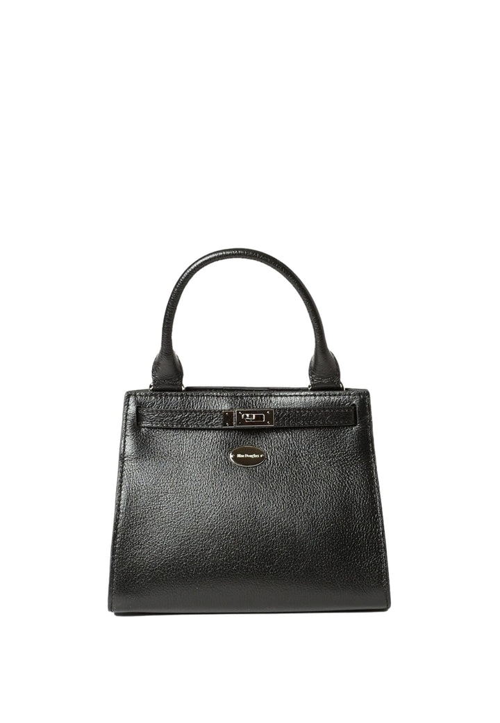 Mac Douglas Handbags MINI Temple Buni Black Leather