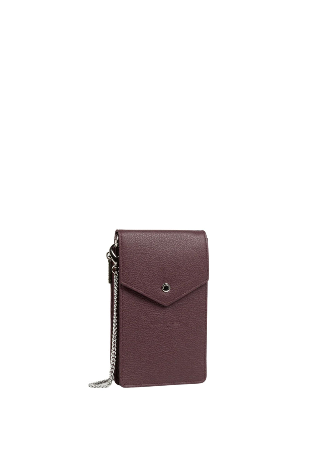 Lancaster Smartphone pouch with Flap and Snap Button Foulonné PM Bordeaux
