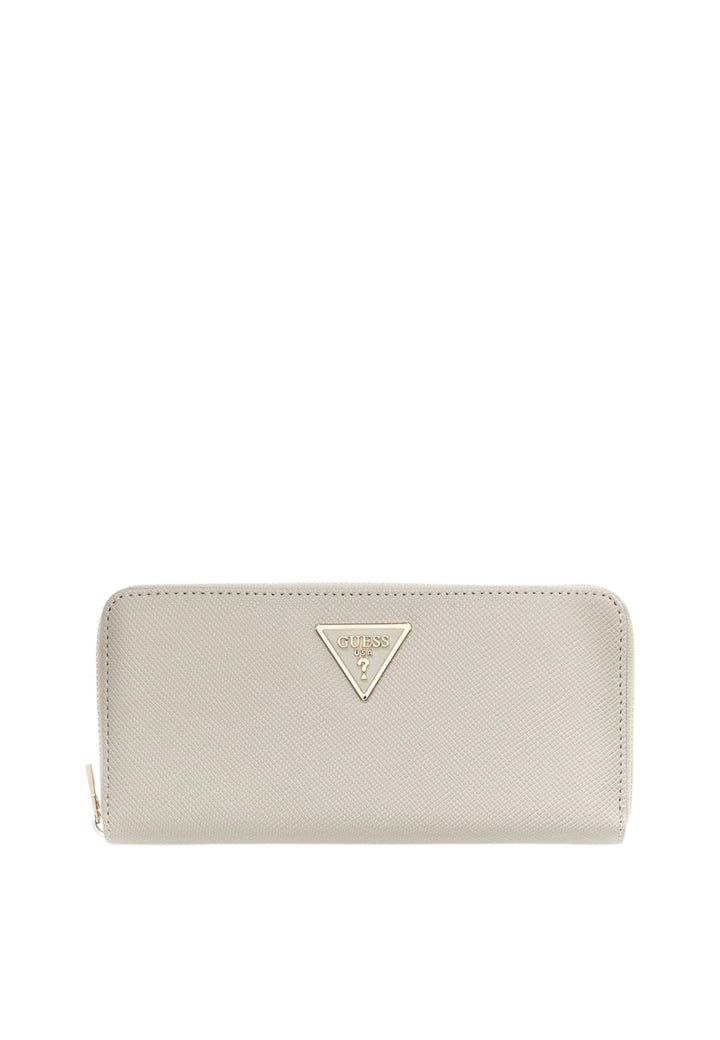 Guess Portefeuille Laurel Medium Zip Ivory