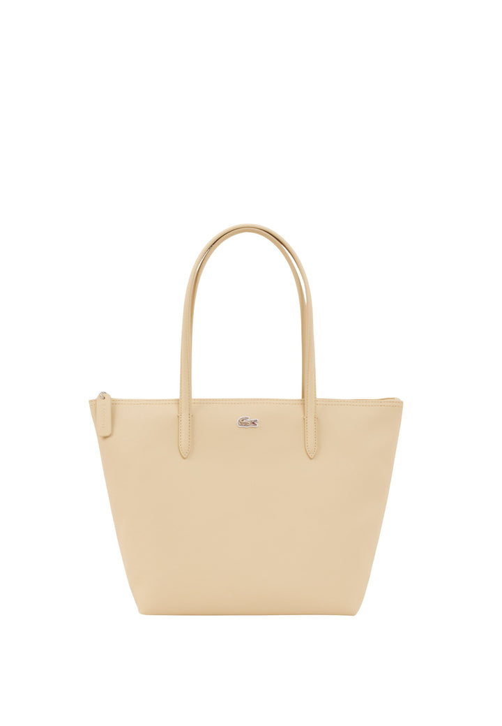 Lacoste Borsa Shopper Donna L.12.12 Concept Giallo/Beige