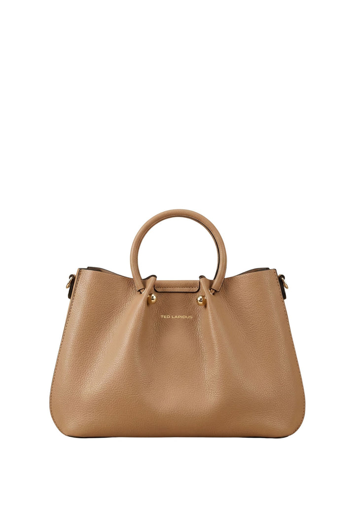Ted Lapidus Top Handle Bag Natural