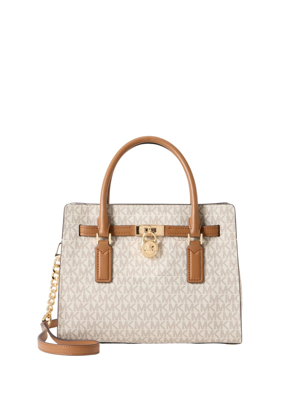 Michael Kors Hamilton Handbag Beige