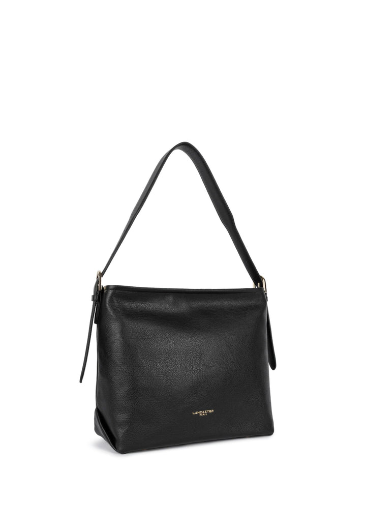 Lancaster Borsa a secchiello con zip Dune Nero