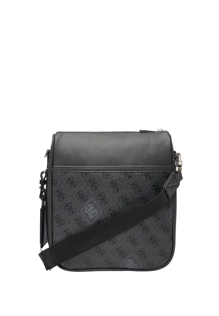 Guess Borsello a tracolla Milano con logo 4G Black/White