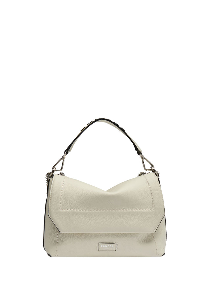 Lancel Ninon Soft M flap taske Neige til kvinder