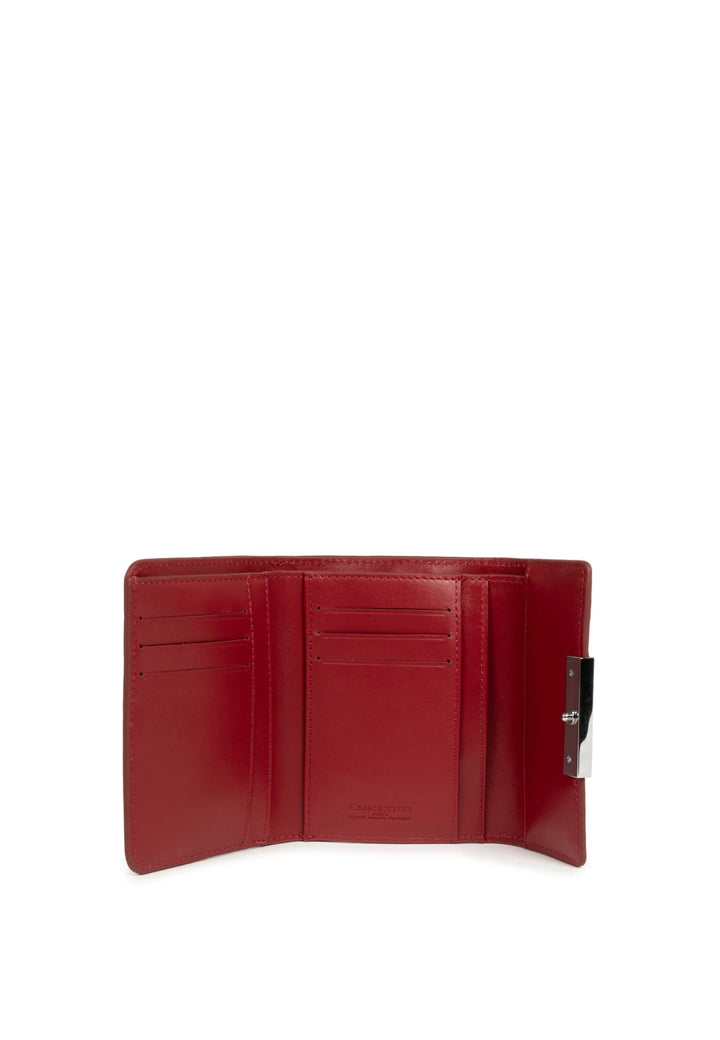 Lancaster Wallet with Flap and Paris Ily Carmin Clasp