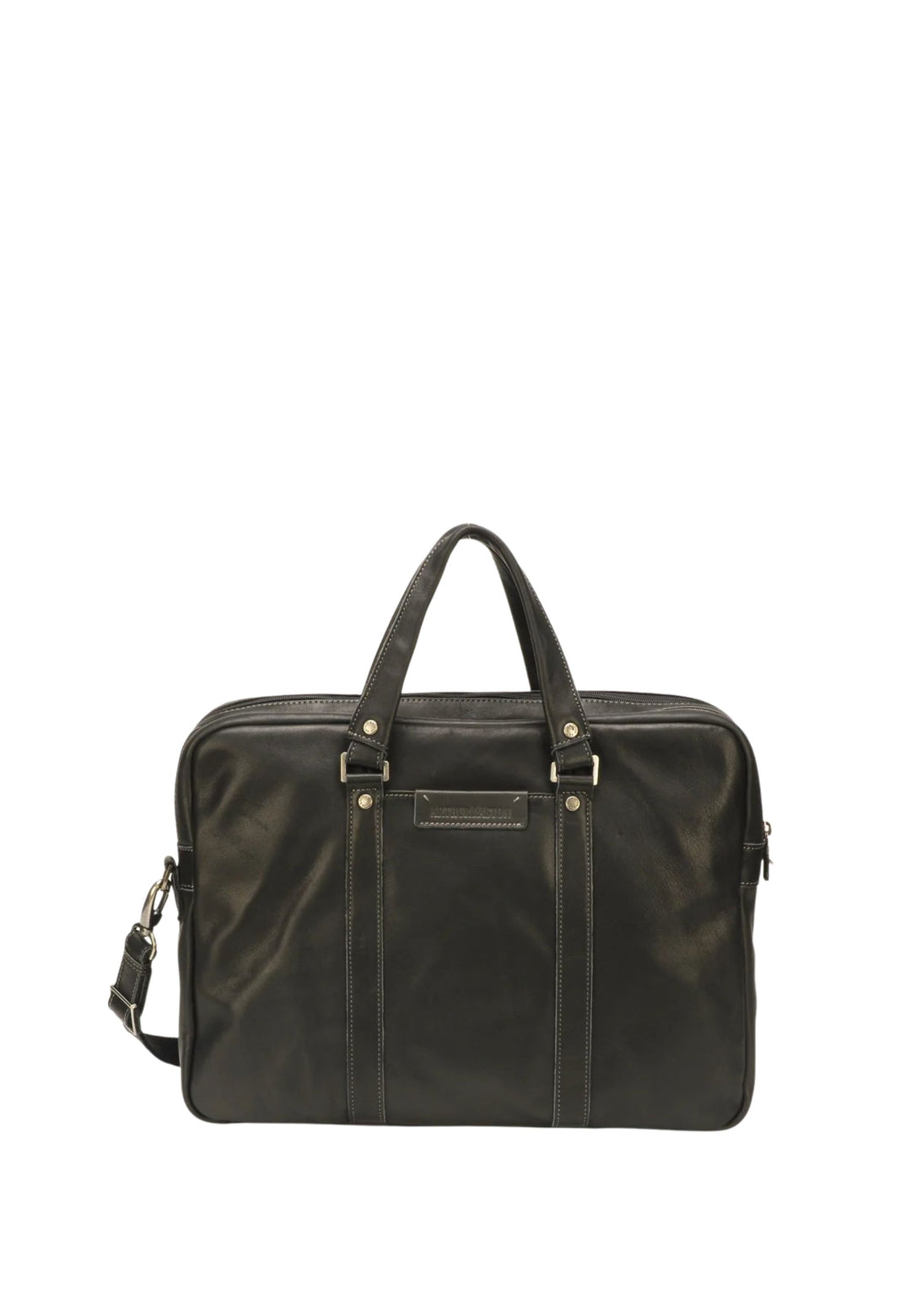 Arthur & Aston Porte Document Homme Noir