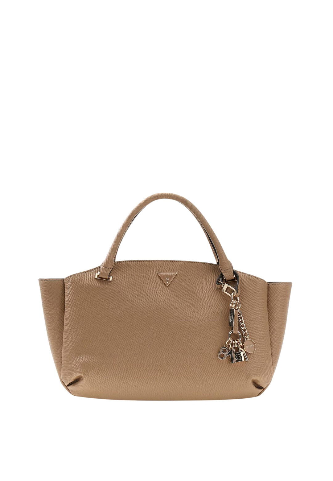 Guess Sac à Main Gilda 3 Compartiments Beige