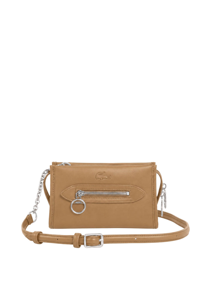 Lacoste Borsa mini a spalla Donna Celys Marrone Cookie
