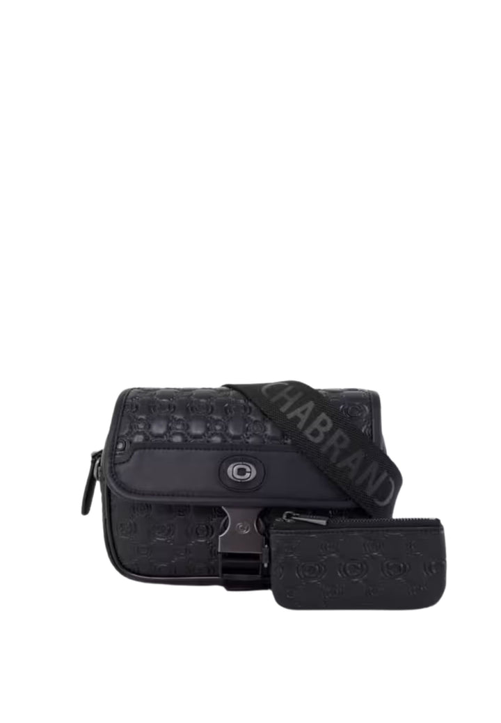 Borsa a cartella con zip Chabrand Touch Bis Nero