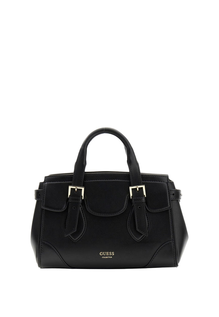Mala de Tiracolo Guess Diana Maxi Satchel Preta