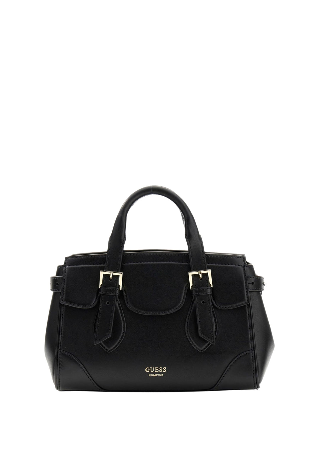 Mala de Tiracolo Guess Diana Maxi Satchel Preta