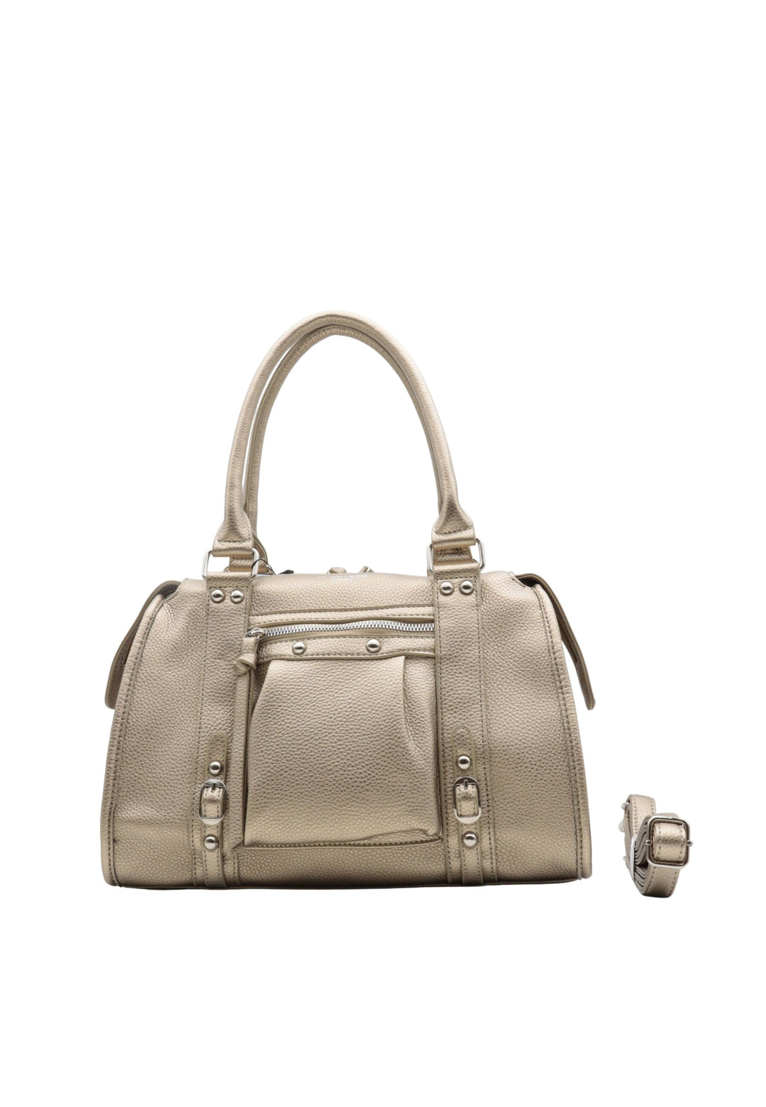 Nákupní taška Flora & Co F8531 Taupe Metal